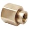 Thrifco Plumbing 1/4 Inch MIP x 1/8 Inch FIP Reducer Brass 9316030 - alternate 1